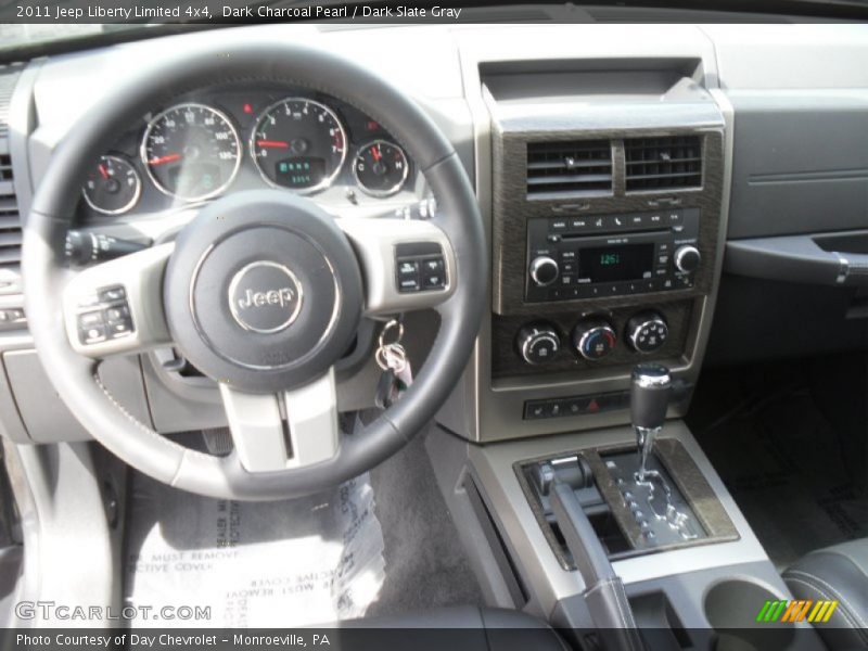 Dark Charcoal Pearl / Dark Slate Gray 2011 Jeep Liberty Limited 4x4
