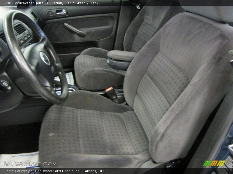 Baltic Green / Black 2002 Volkswagen Jetta GLS Sedan