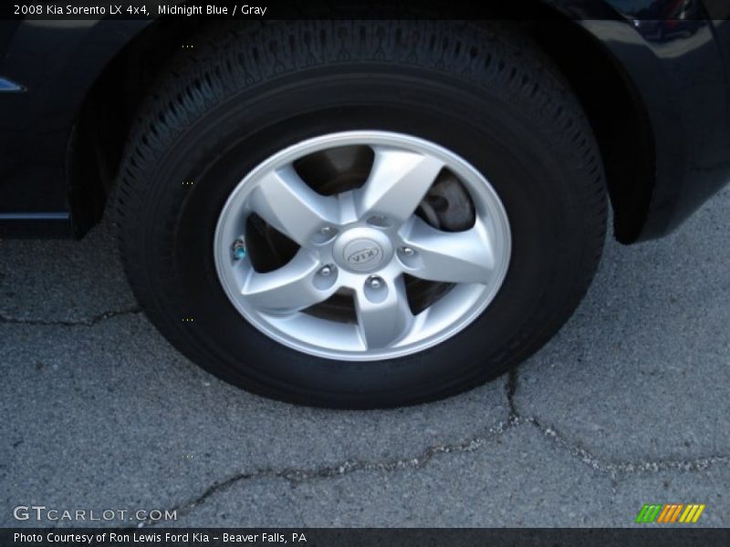 Midnight Blue / Gray 2008 Kia Sorento LX 4x4