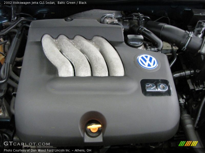 Baltic Green / Black 2002 Volkswagen Jetta GLS Sedan