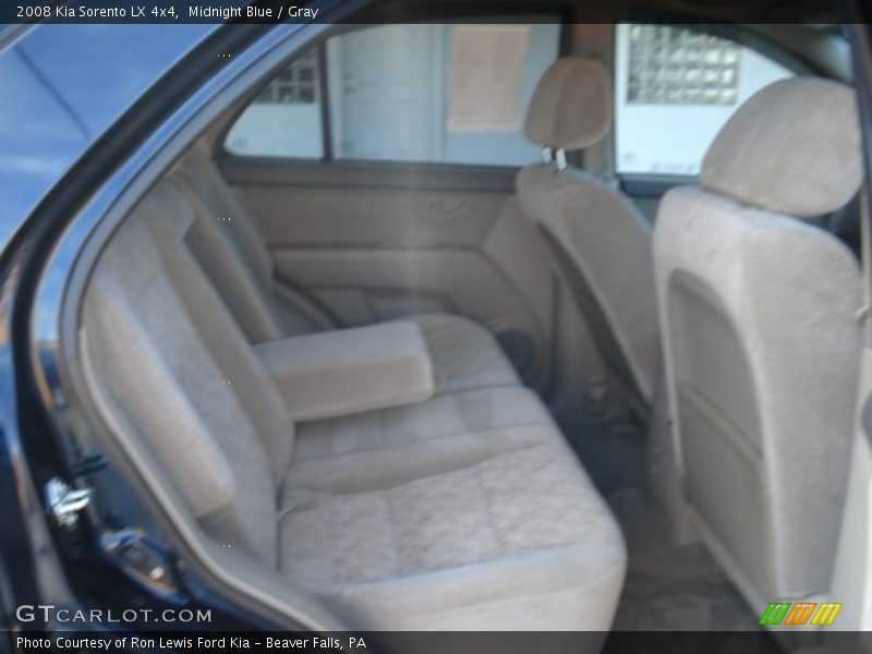 Midnight Blue / Gray 2008 Kia Sorento LX 4x4