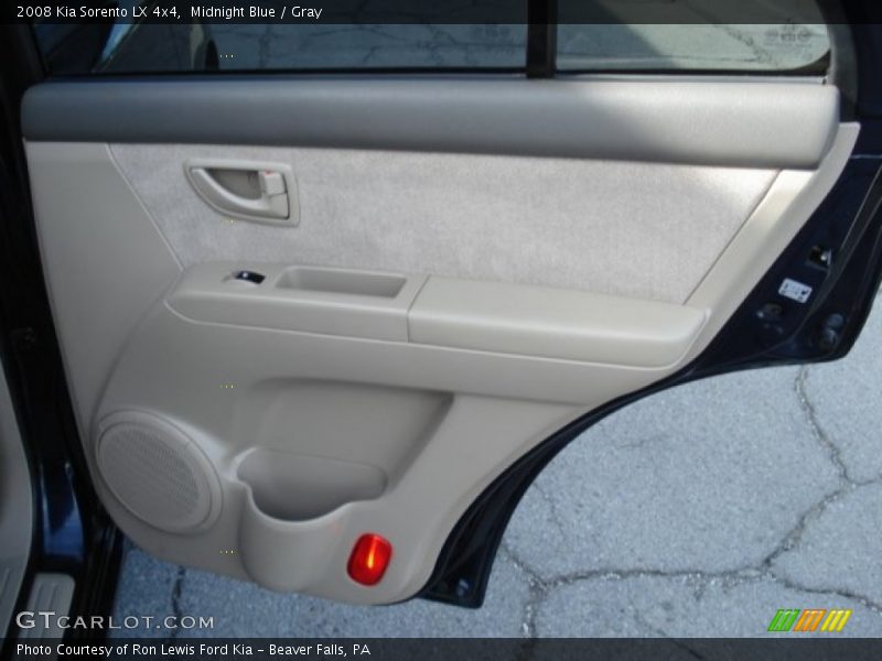 Midnight Blue / Gray 2008 Kia Sorento LX 4x4