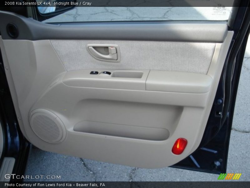 Midnight Blue / Gray 2008 Kia Sorento LX 4x4