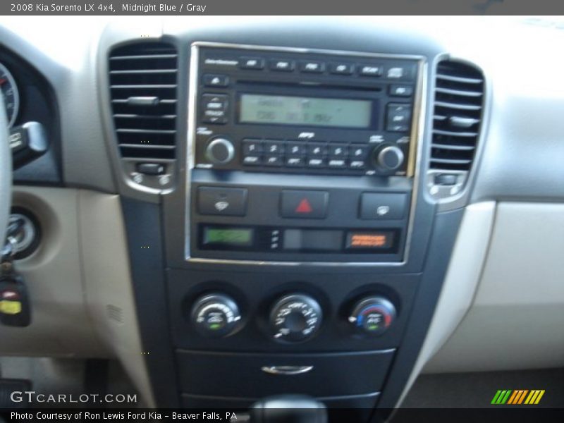 Midnight Blue / Gray 2008 Kia Sorento LX 4x4