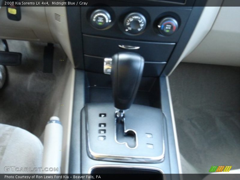 Midnight Blue / Gray 2008 Kia Sorento LX 4x4