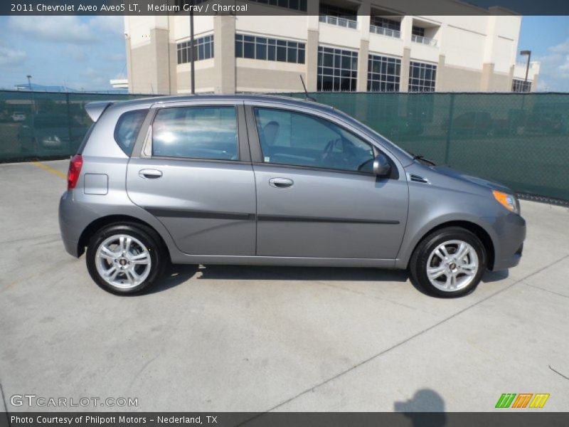 Medium Gray / Charcoal 2011 Chevrolet Aveo Aveo5 LT