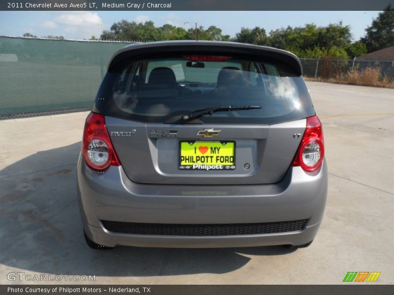 Medium Gray / Charcoal 2011 Chevrolet Aveo Aveo5 LT