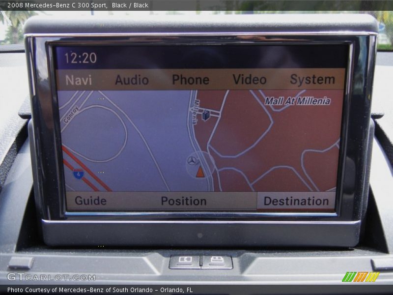 Black / Black 2008 Mercedes-Benz C 300 Sport