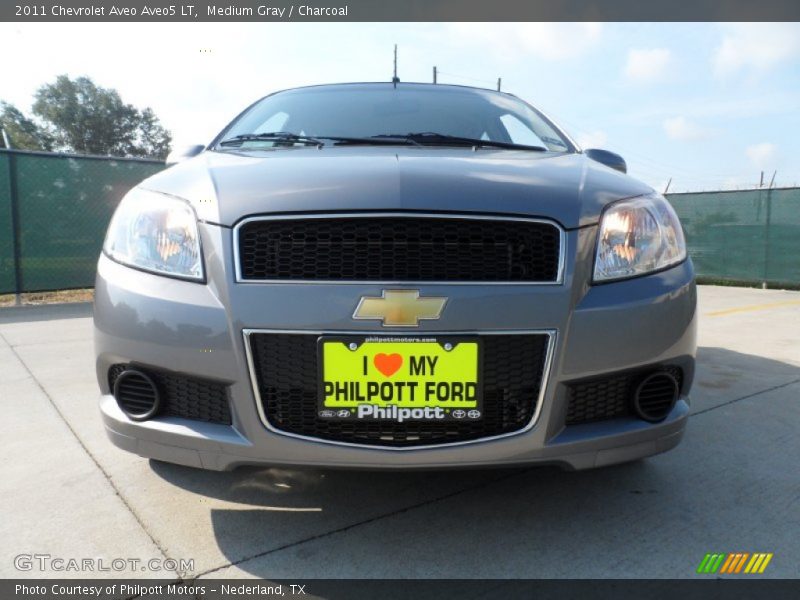 Medium Gray / Charcoal 2011 Chevrolet Aveo Aveo5 LT