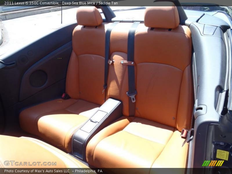 Deep Sea Blue Mica / Saddle Tan 2011 Lexus IS 350C Convertible