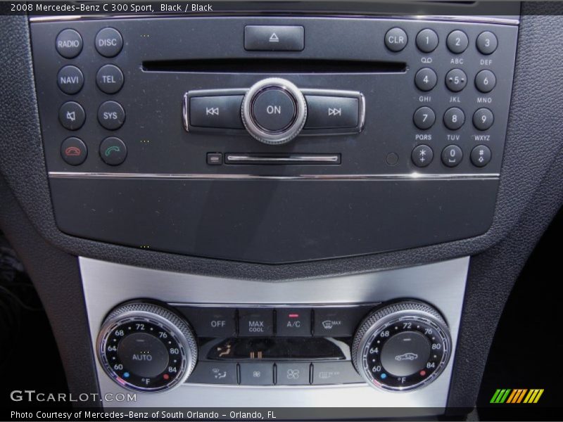Black / Black 2008 Mercedes-Benz C 300 Sport