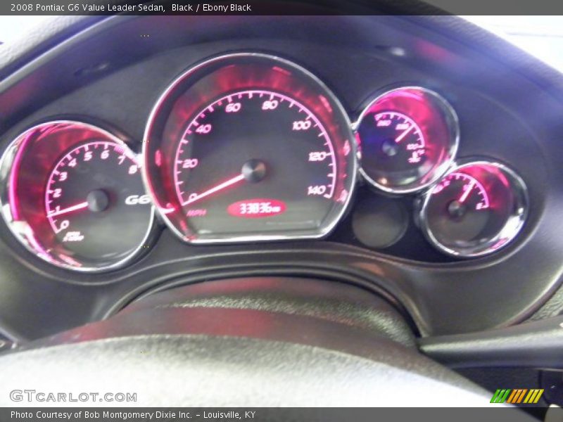 Black / Ebony Black 2008 Pontiac G6 Value Leader Sedan