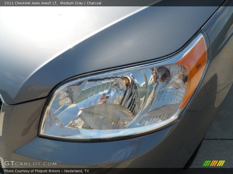 Medium Gray / Charcoal 2011 Chevrolet Aveo Aveo5 LT