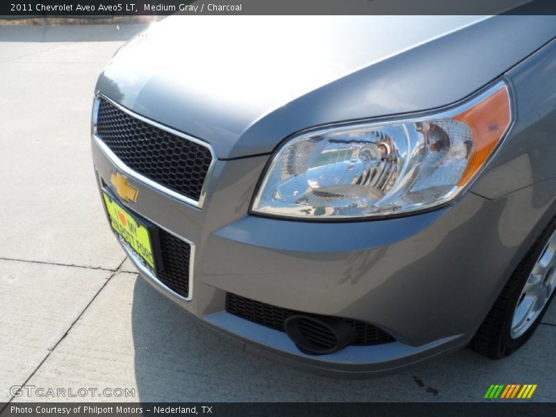 Medium Gray / Charcoal 2011 Chevrolet Aveo Aveo5 LT