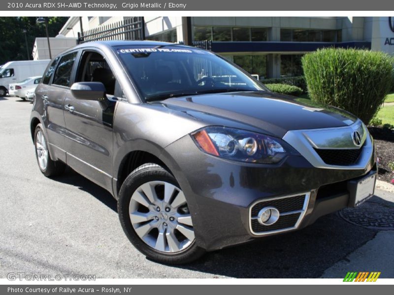 Grigio Metallic / Ebony 2010 Acura RDX SH-AWD Technology