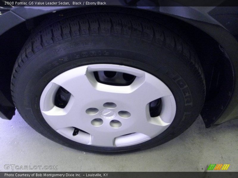 Black / Ebony Black 2008 Pontiac G6 Value Leader Sedan