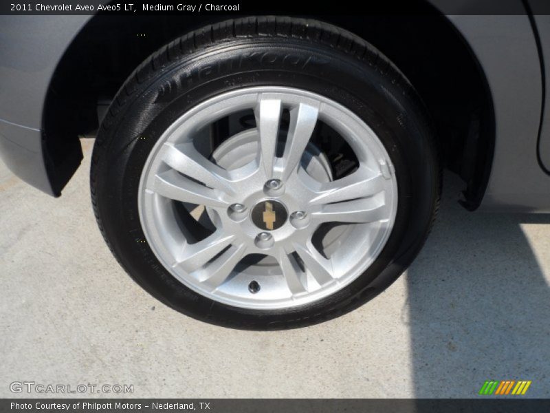 Medium Gray / Charcoal 2011 Chevrolet Aveo Aveo5 LT