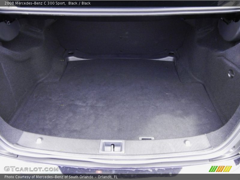 Black / Black 2008 Mercedes-Benz C 300 Sport