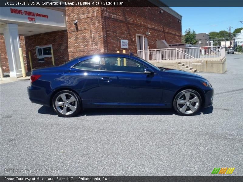  2011 IS 350C Convertible Deep Sea Blue Mica