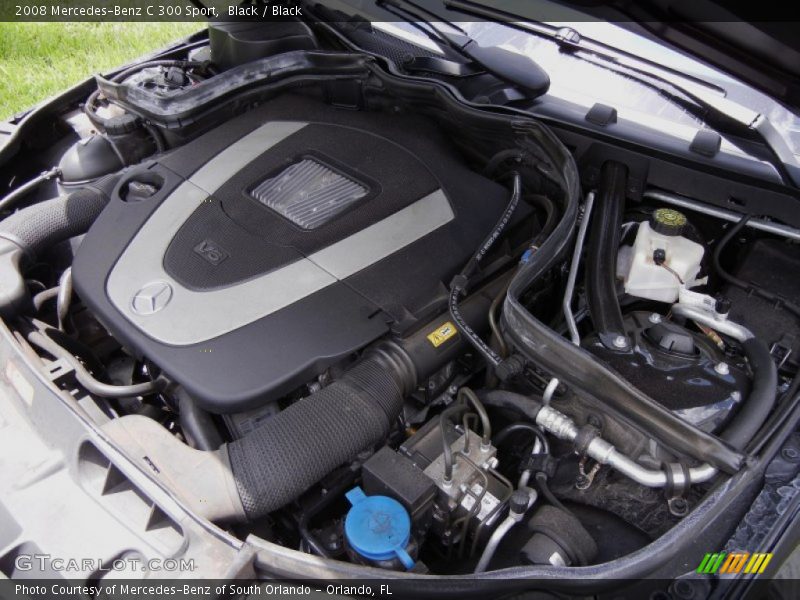 Black / Black 2008 Mercedes-Benz C 300 Sport