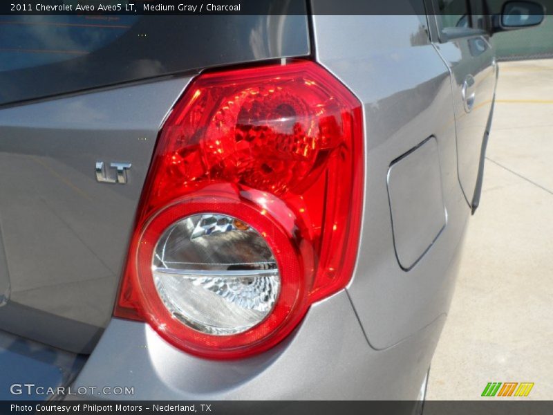 Medium Gray / Charcoal 2011 Chevrolet Aveo Aveo5 LT
