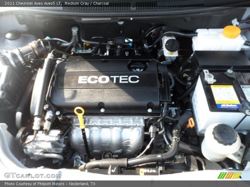 Medium Gray / Charcoal 2011 Chevrolet Aveo Aveo5 LT