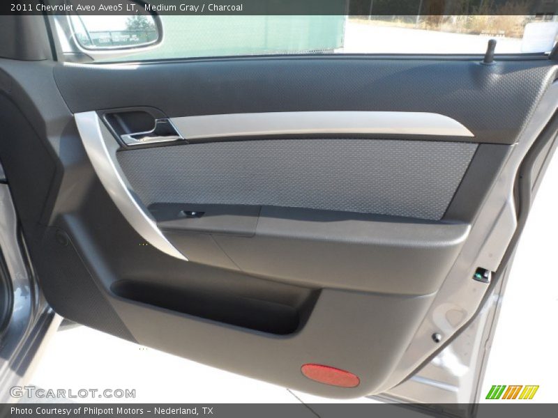 Medium Gray / Charcoal 2011 Chevrolet Aveo Aveo5 LT