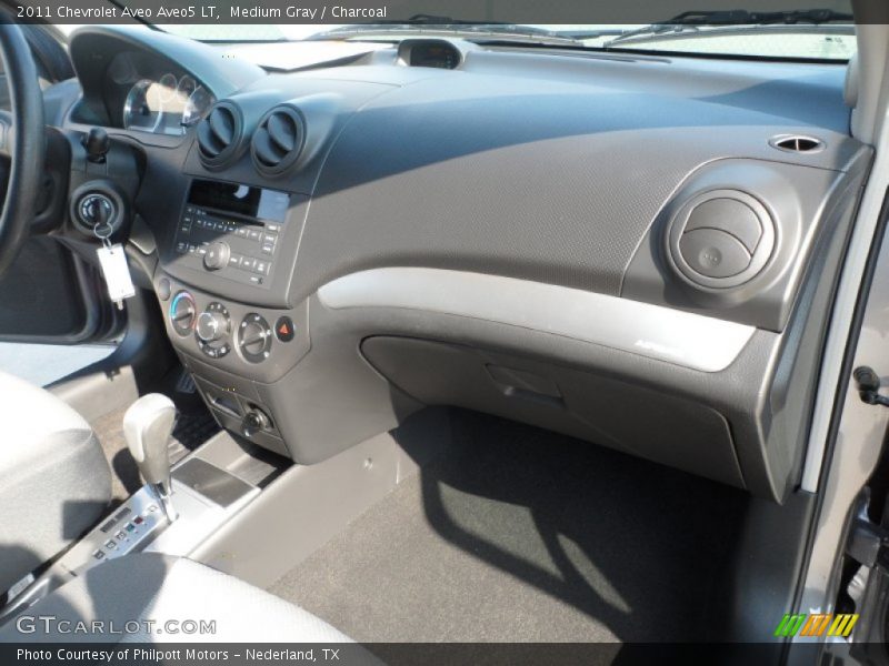 Medium Gray / Charcoal 2011 Chevrolet Aveo Aveo5 LT