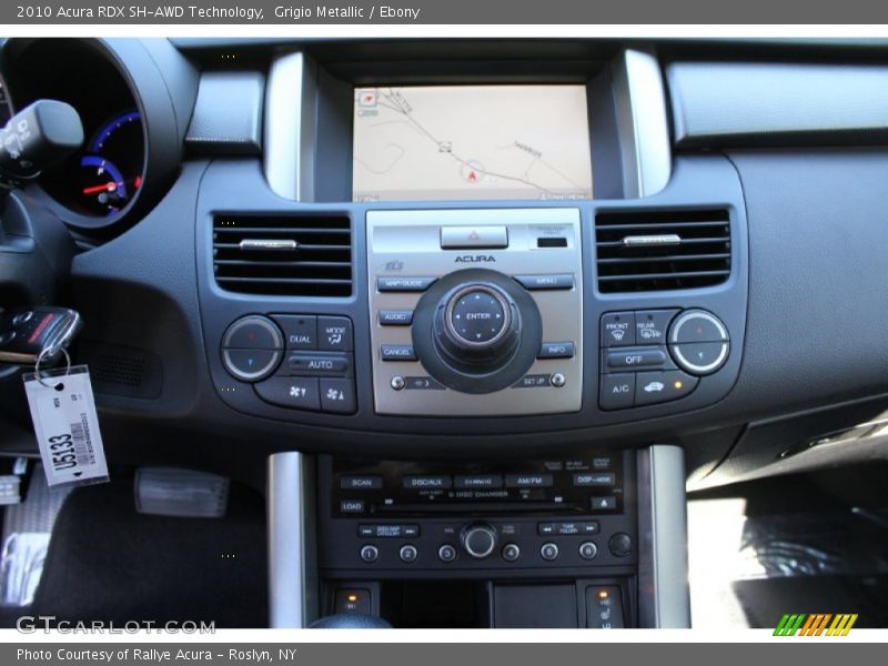 Controls of 2010 RDX SH-AWD Technology