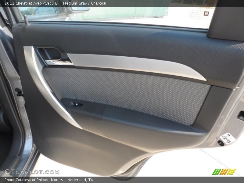 Medium Gray / Charcoal 2011 Chevrolet Aveo Aveo5 LT