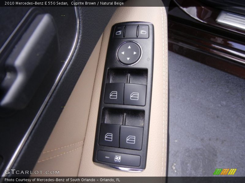 Cuprite Brown / Natural Beige 2010 Mercedes-Benz E 550 Sedan