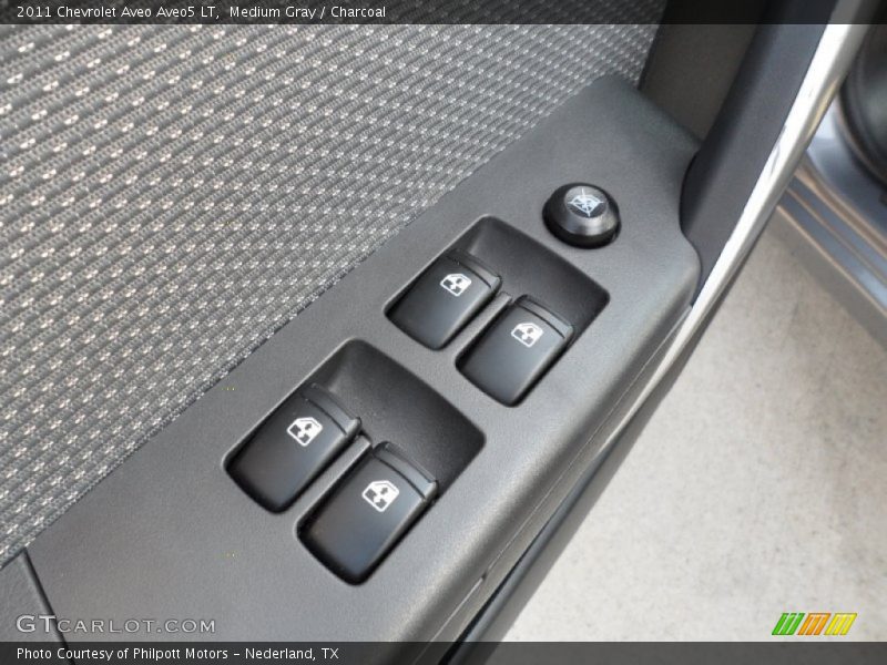 Medium Gray / Charcoal 2011 Chevrolet Aveo Aveo5 LT