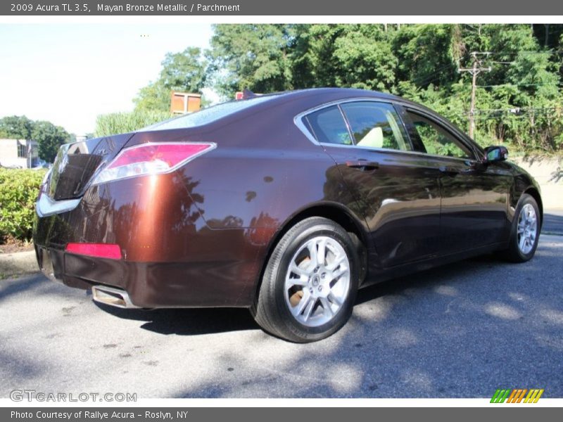 Mayan Bronze Metallic / Parchment 2009 Acura TL 3.5