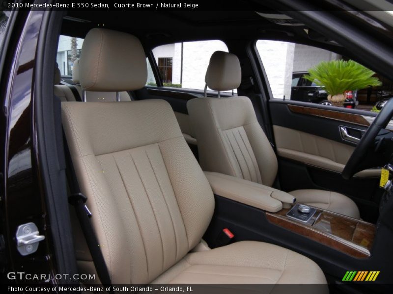  2010 E 550 Sedan Natural Beige Interior