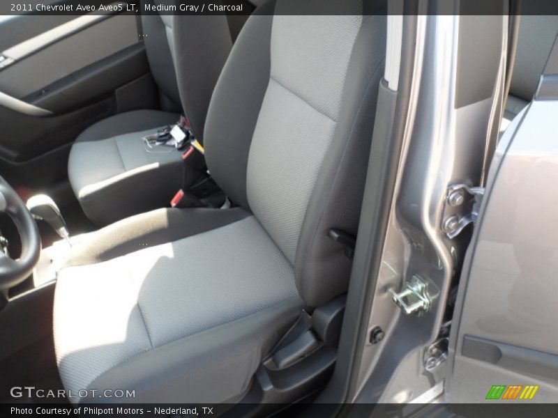Medium Gray / Charcoal 2011 Chevrolet Aveo Aveo5 LT