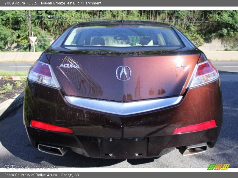 Mayan Bronze Metallic / Parchment 2009 Acura TL 3.5