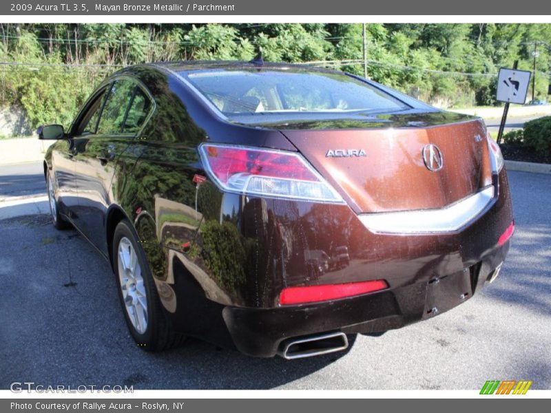 Mayan Bronze Metallic / Parchment 2009 Acura TL 3.5