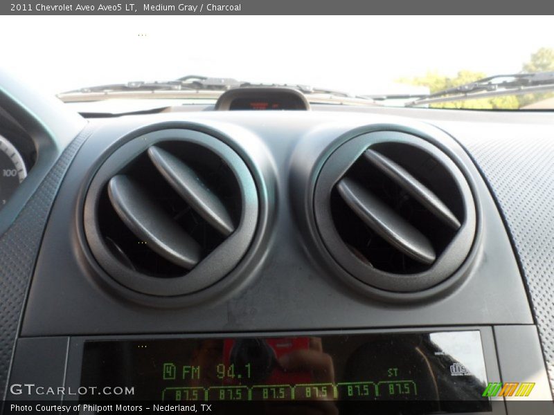 Medium Gray / Charcoal 2011 Chevrolet Aveo Aveo5 LT