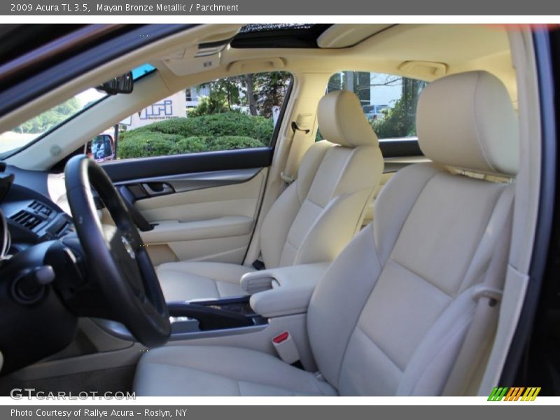 Mayan Bronze Metallic / Parchment 2009 Acura TL 3.5