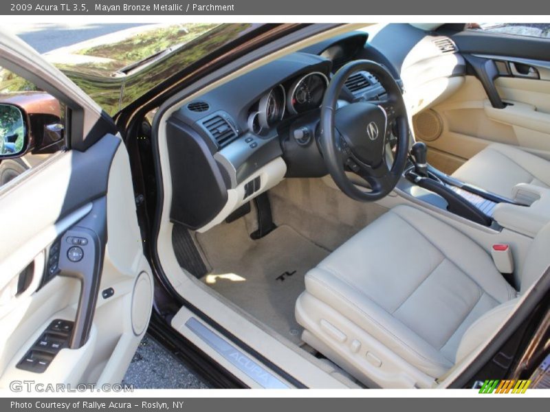 Mayan Bronze Metallic / Parchment 2009 Acura TL 3.5