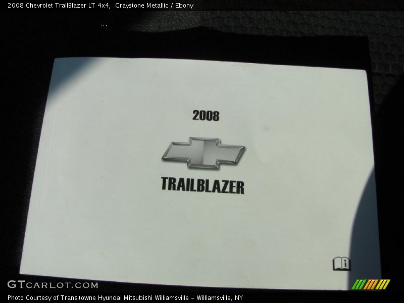 Graystone Metallic / Ebony 2008 Chevrolet TrailBlazer LT 4x4