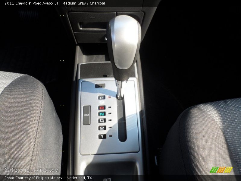 Medium Gray / Charcoal 2011 Chevrolet Aveo Aveo5 LT