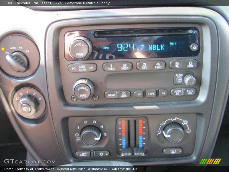 Graystone Metallic / Ebony 2008 Chevrolet TrailBlazer LT 4x4