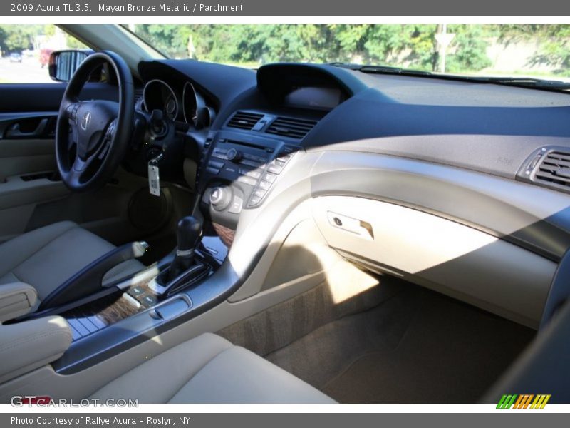 Mayan Bronze Metallic / Parchment 2009 Acura TL 3.5