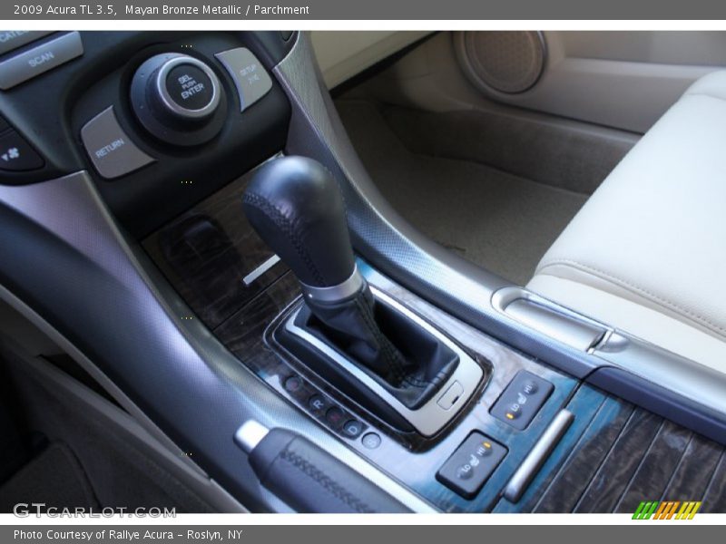 Mayan Bronze Metallic / Parchment 2009 Acura TL 3.5
