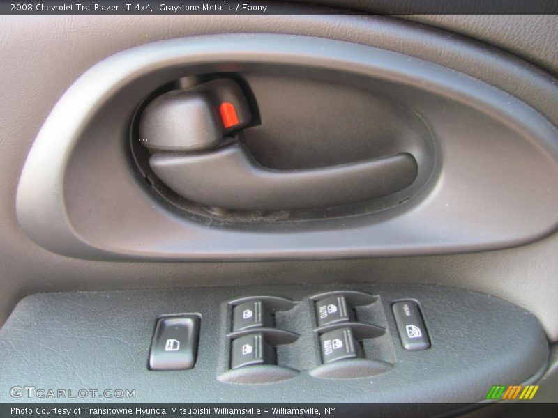 Graystone Metallic / Ebony 2008 Chevrolet TrailBlazer LT 4x4