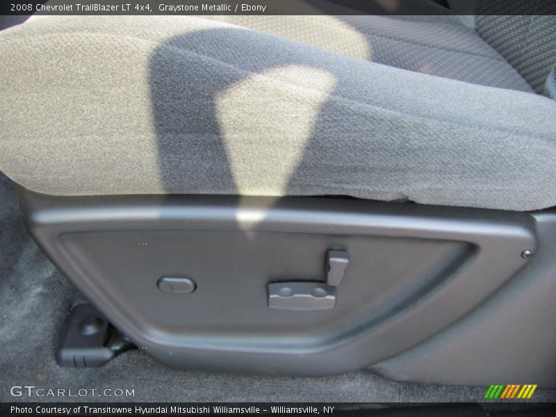 Graystone Metallic / Ebony 2008 Chevrolet TrailBlazer LT 4x4