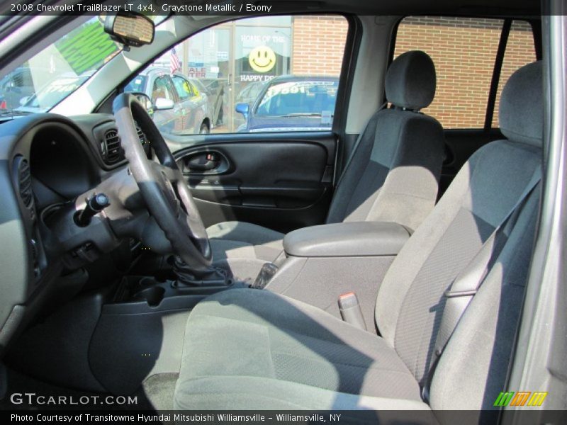 Graystone Metallic / Ebony 2008 Chevrolet TrailBlazer LT 4x4