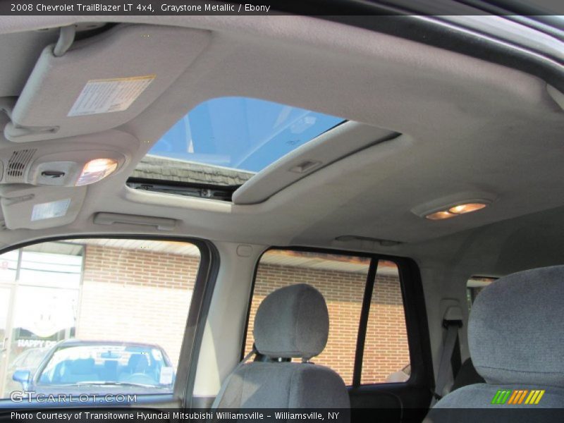 Graystone Metallic / Ebony 2008 Chevrolet TrailBlazer LT 4x4