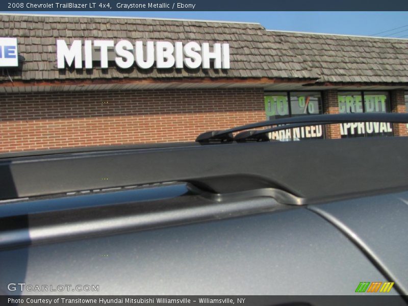 Graystone Metallic / Ebony 2008 Chevrolet TrailBlazer LT 4x4
